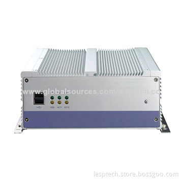 Fanless Box PC, P7550 CPU/GM45/6COM/2USB/2GLAN/ 2GB DDR3/320GB HDD/1xPCI, 12-24V DC, Rugged Design